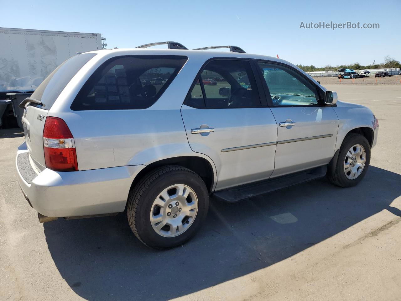 2002 Acura Mdx  Silver vin: 2HNYD18212H541313