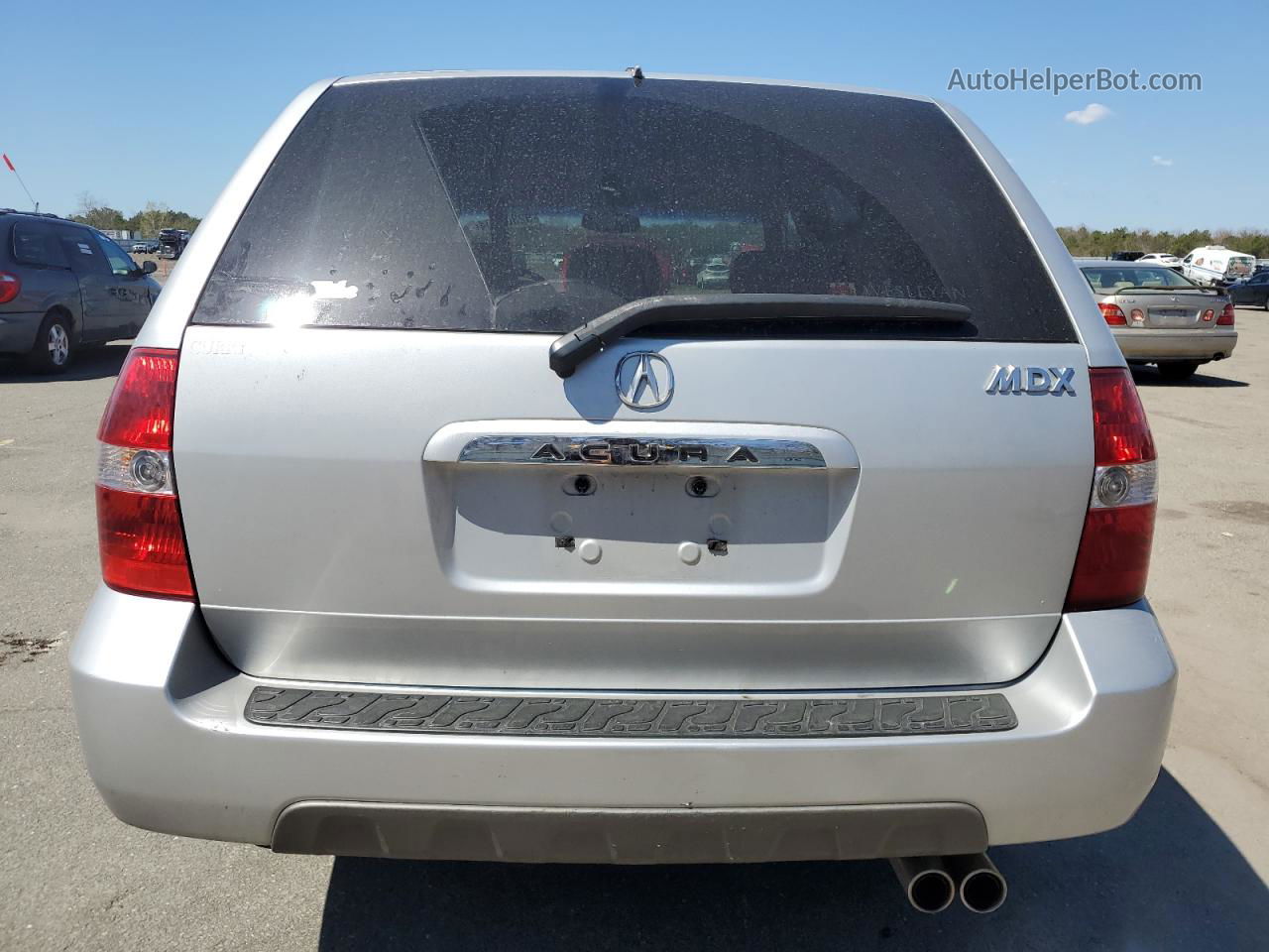 2002 Acura Mdx  Silver vin: 2HNYD18212H541313