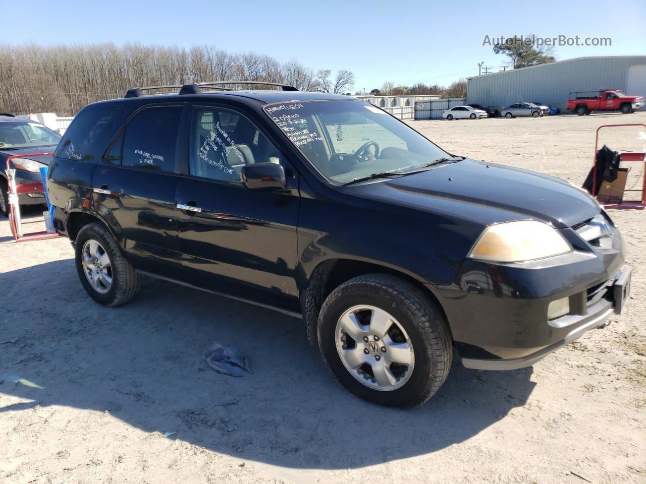 2005 Acura Mdx  Black vin: 2HNYD18215H543485