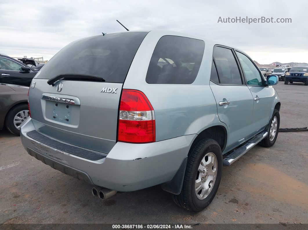 2002 Acura Mdx 3.5l (a5) Silver vin: 2HNYD18222H529655