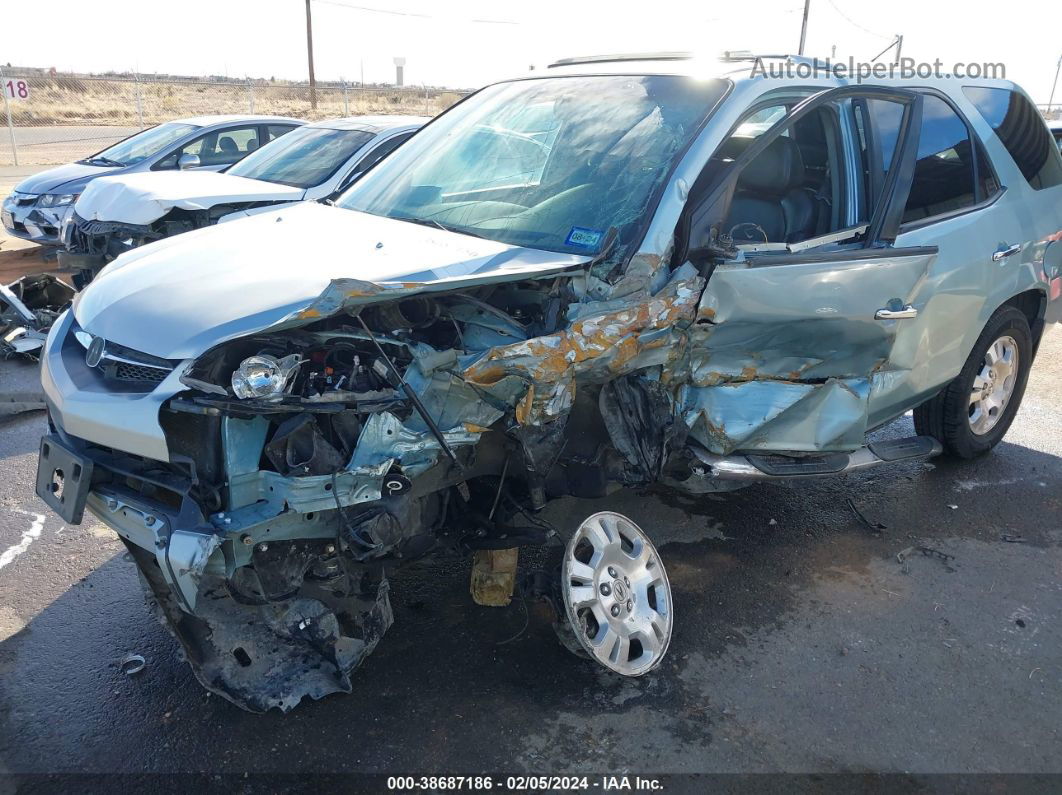 2002 Acura Mdx 3.5l (a5) Silver vin: 2HNYD18222H529655