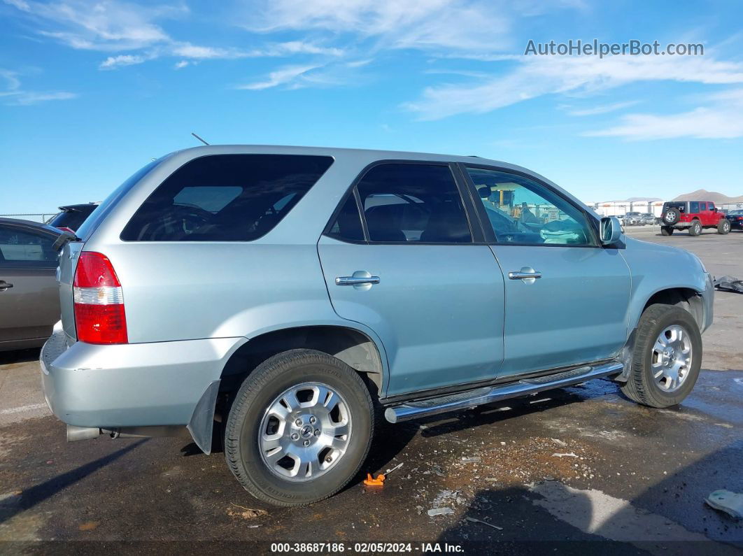 2002 Acura Mdx 3.5l (a5) Silver vin: 2HNYD18222H529655