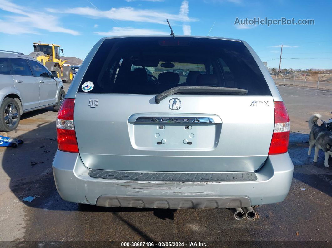 2002 Acura Mdx 3.5l (a5) Silver vin: 2HNYD18222H529655