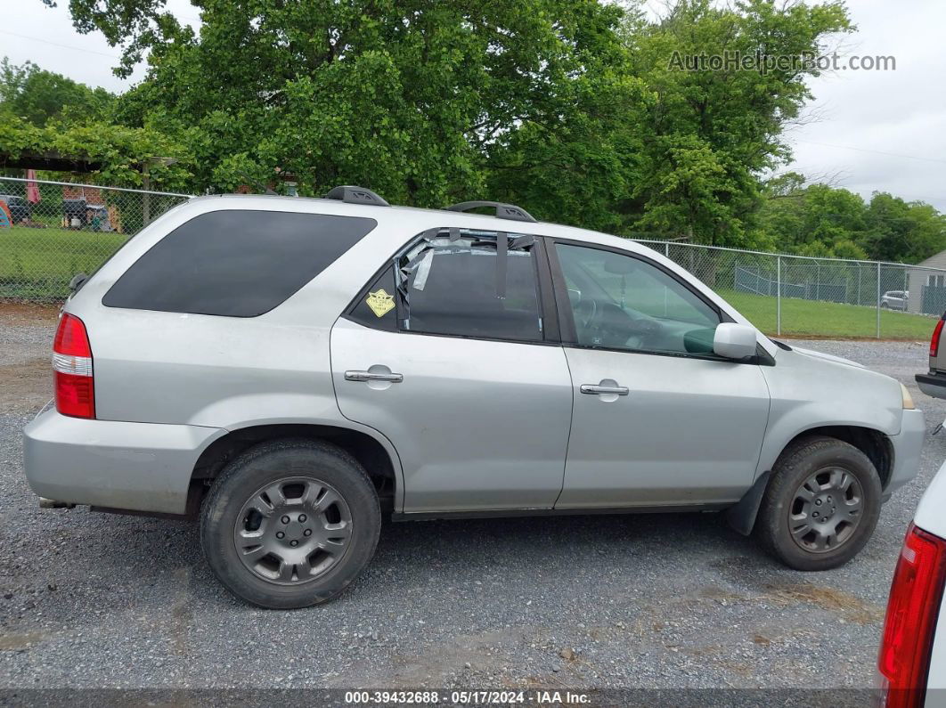 2002 Acura Mdx   Silver vin: 2HNYD18222H540848