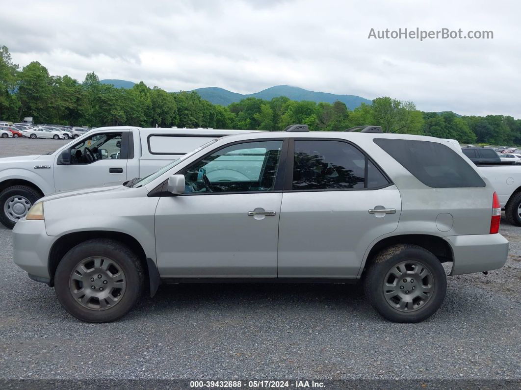 2002 Acura Mdx   Silver vin: 2HNYD18222H540848