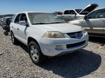 2005 Acura Mdx  White vin: 2HNYD18225H508695