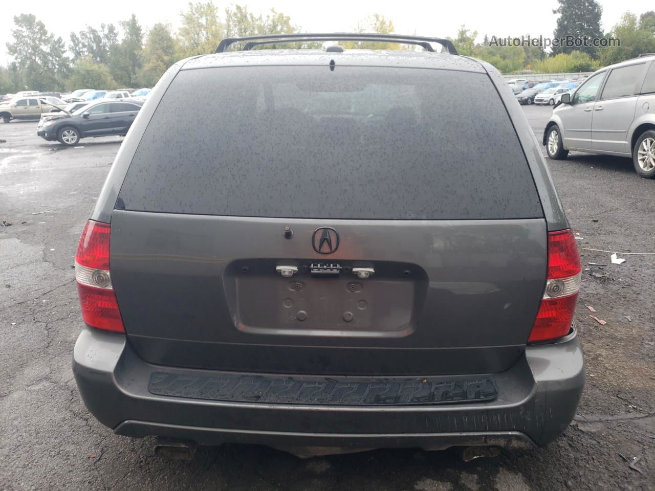 2005 Acura Mdx  Gray vin: 2HNYD18225H549151