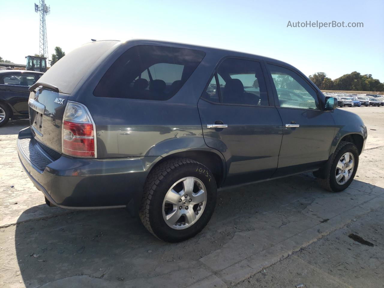 2005 Acura Mdx  Gray vin: 2HNYD18225H555192