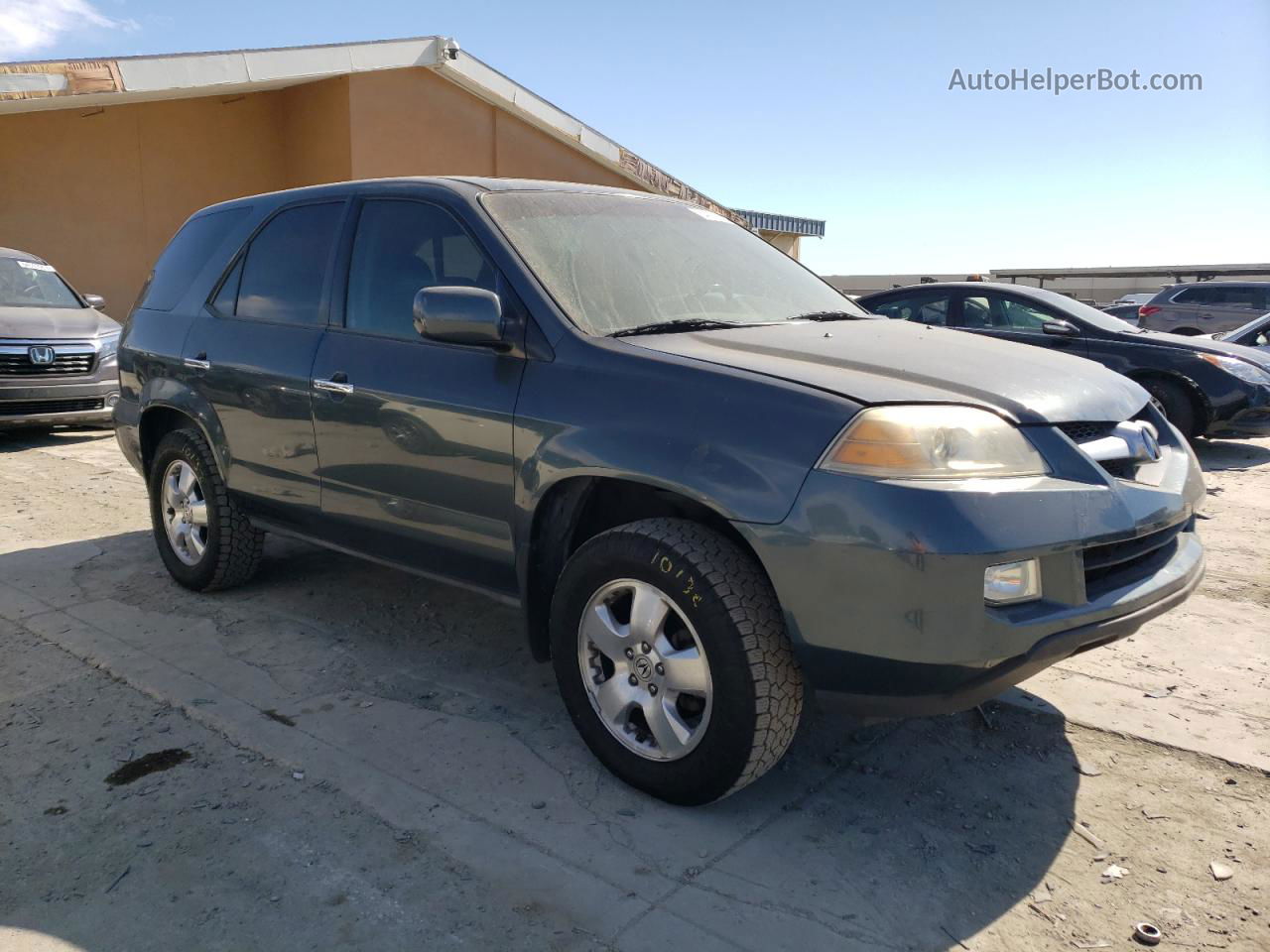 2005 Acura Mdx  Gray vin: 2HNYD18225H555192