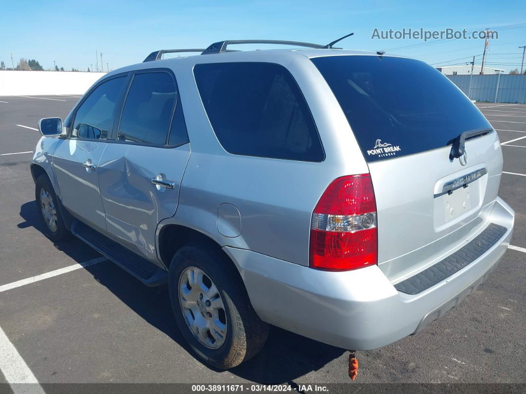 2002 Acura Mdx   Silver vin: 2HNYD18232H508779