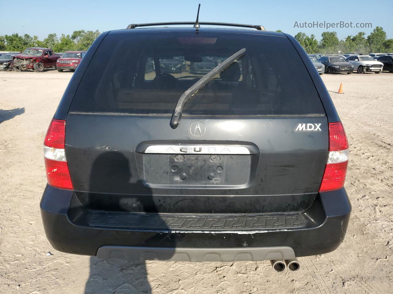 2002 Acura Mdx Black vin: 2HNYD18232H529762