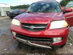 2002 Acura Mdx   Красный vin: 2HNYD18242H515062