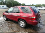 2002 Acura Mdx   Красный vin: 2HNYD18242H515062