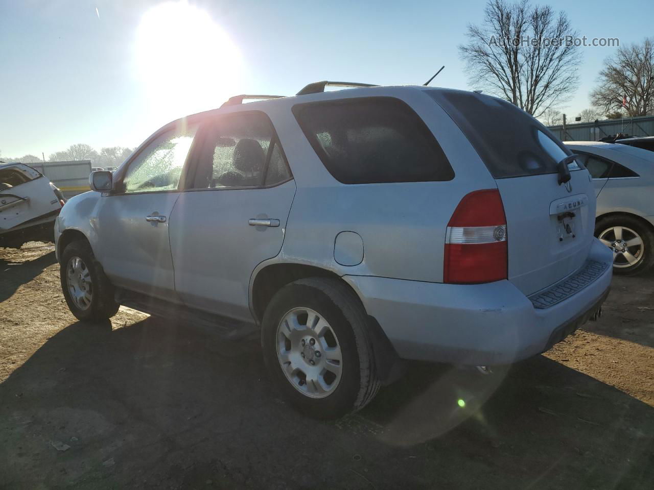 2002 Acura Mdx  Серебряный vin: 2HNYD18242H531567