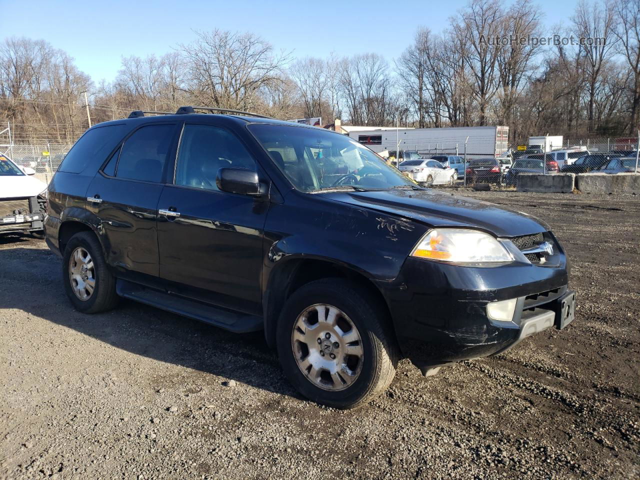 2002 Acura Mdx  Black vin: 2HNYD18242H541886