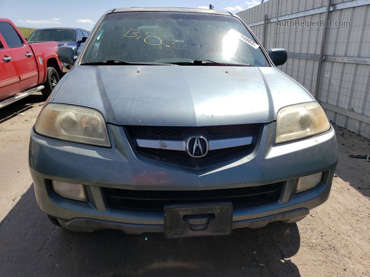 2005 Acura Mdx  Blue vin: 2HNYD18245H546025