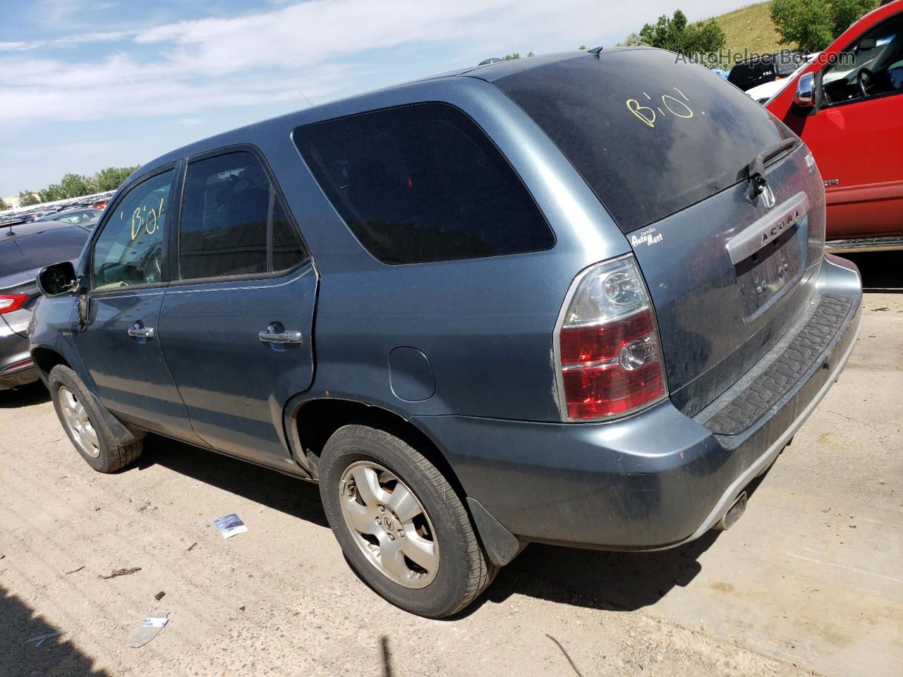 2005 Acura Mdx  Blue vin: 2HNYD18245H546025