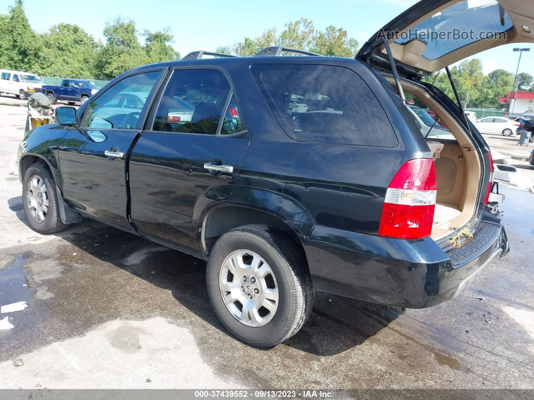 2002 Acura Mdx 3.5l (a5) Black vin: 2HNYD18252H529813