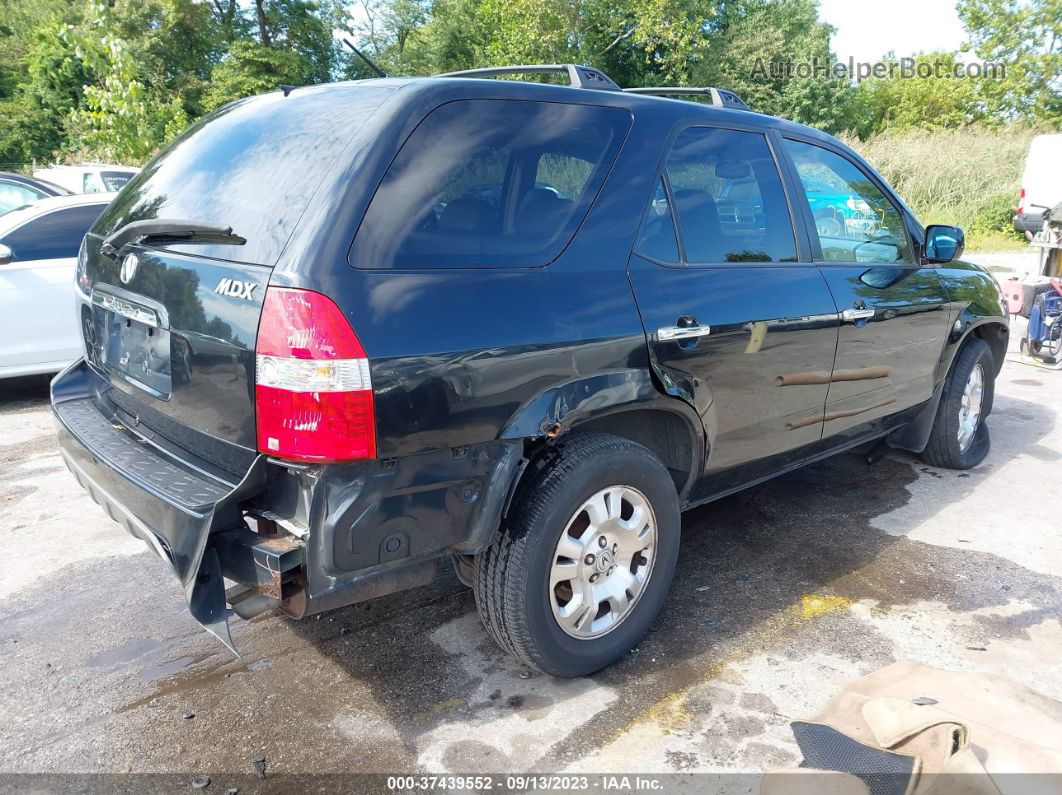 2002 Acura Mdx 3.5l (a5) Black vin: 2HNYD18252H529813