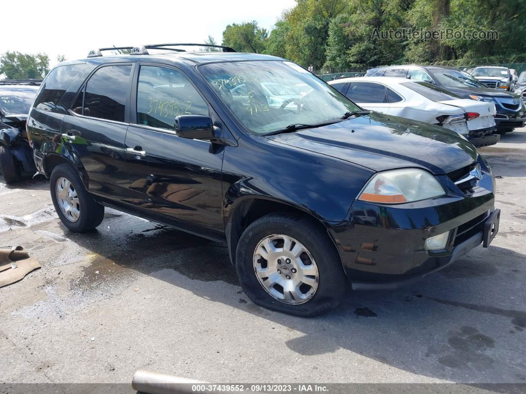 2002 Acura Mdx 3.5l (a5) Black vin: 2HNYD18252H529813