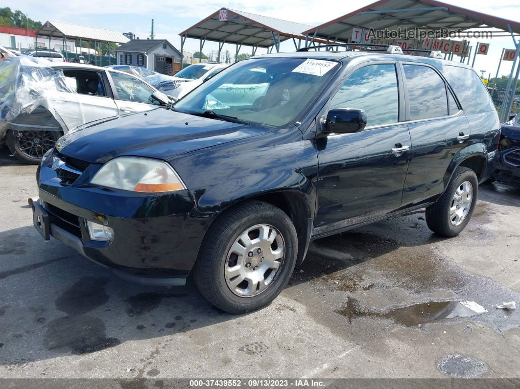 2002 Acura Mdx 3.5l (a5) Черный vin: 2HNYD18252H529813