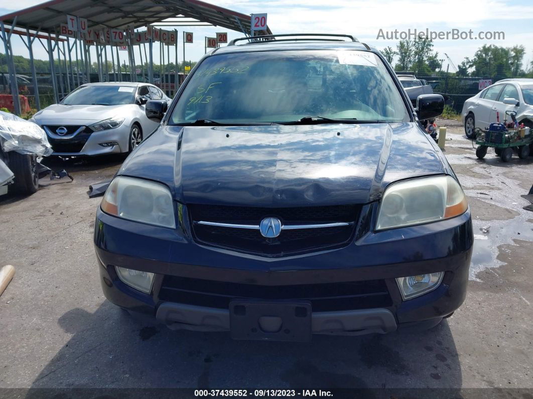 2002 Acura Mdx 3.5l (a5) Black vin: 2HNYD18252H529813