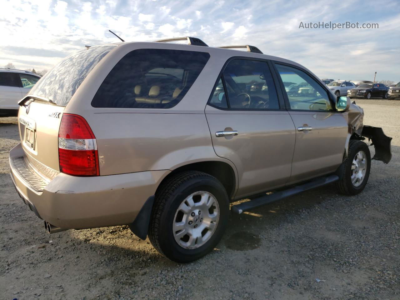 2002 Acura Mdx  Tan vin: 2HNYD18252H532615