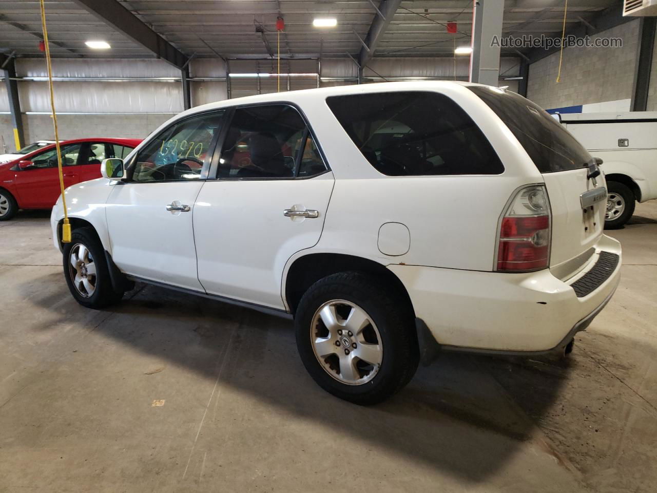 2005 Acura Mdx  White vin: 2HNYD18255H559866