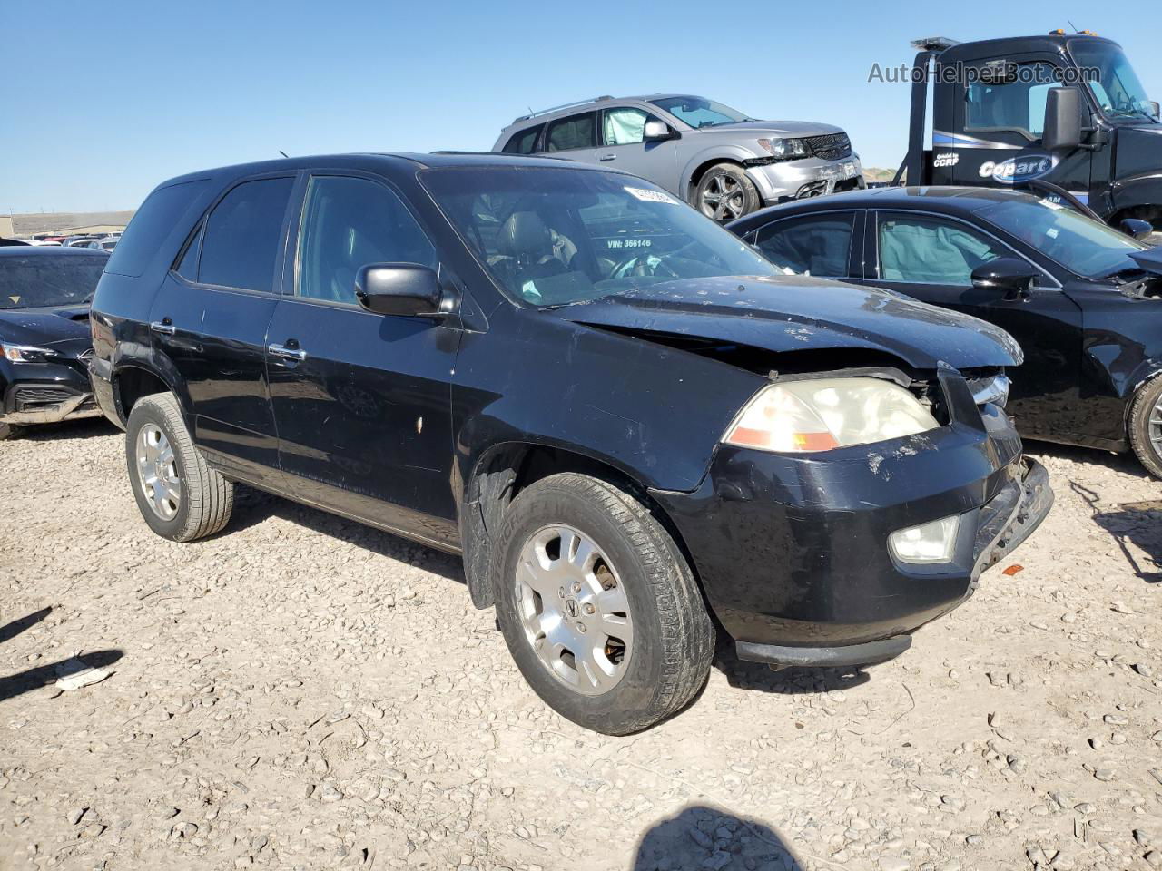 2002 Acura Mdx  Black vin: 2HNYD18262H528279