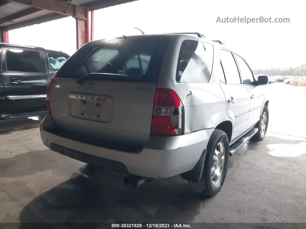 2002 Acura Mdx 3.5l (a5) Silver vin: 2HNYD18262H529531