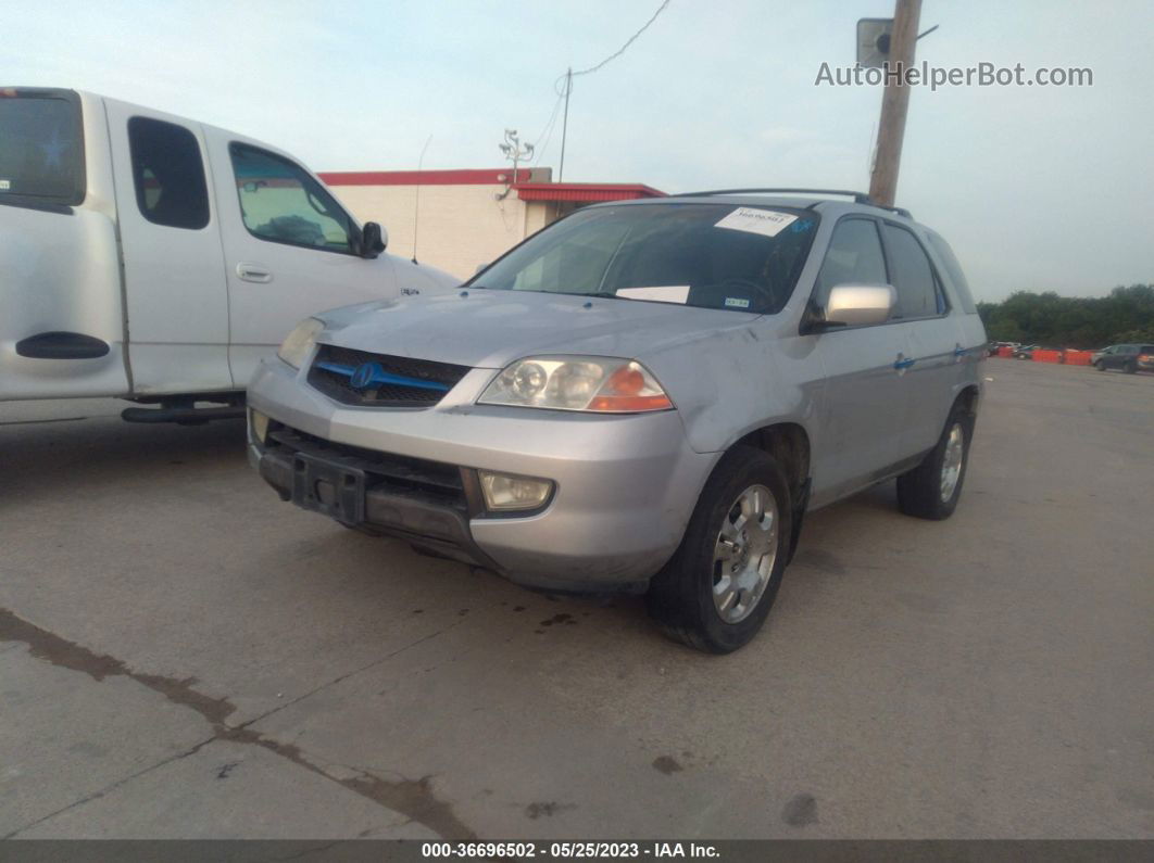 2002 Acura Mdx   Gray vin: 2HNYD18262H545373