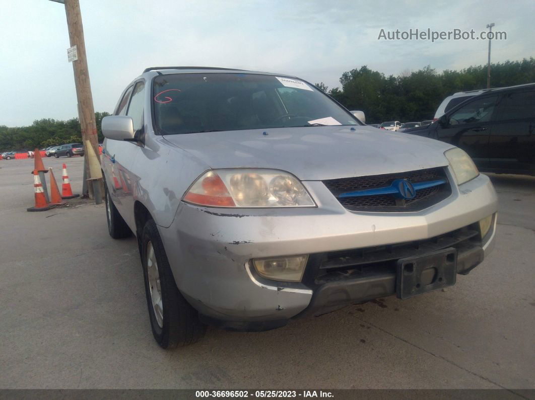 2002 Acura Mdx   Gray vin: 2HNYD18262H545373