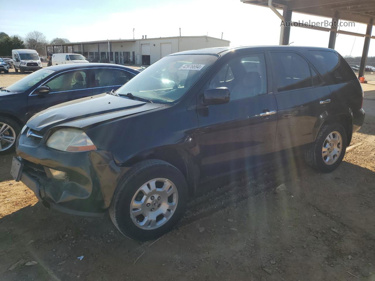 2002 Acura Mdx  Черный vin: 2HNYD18262H547057