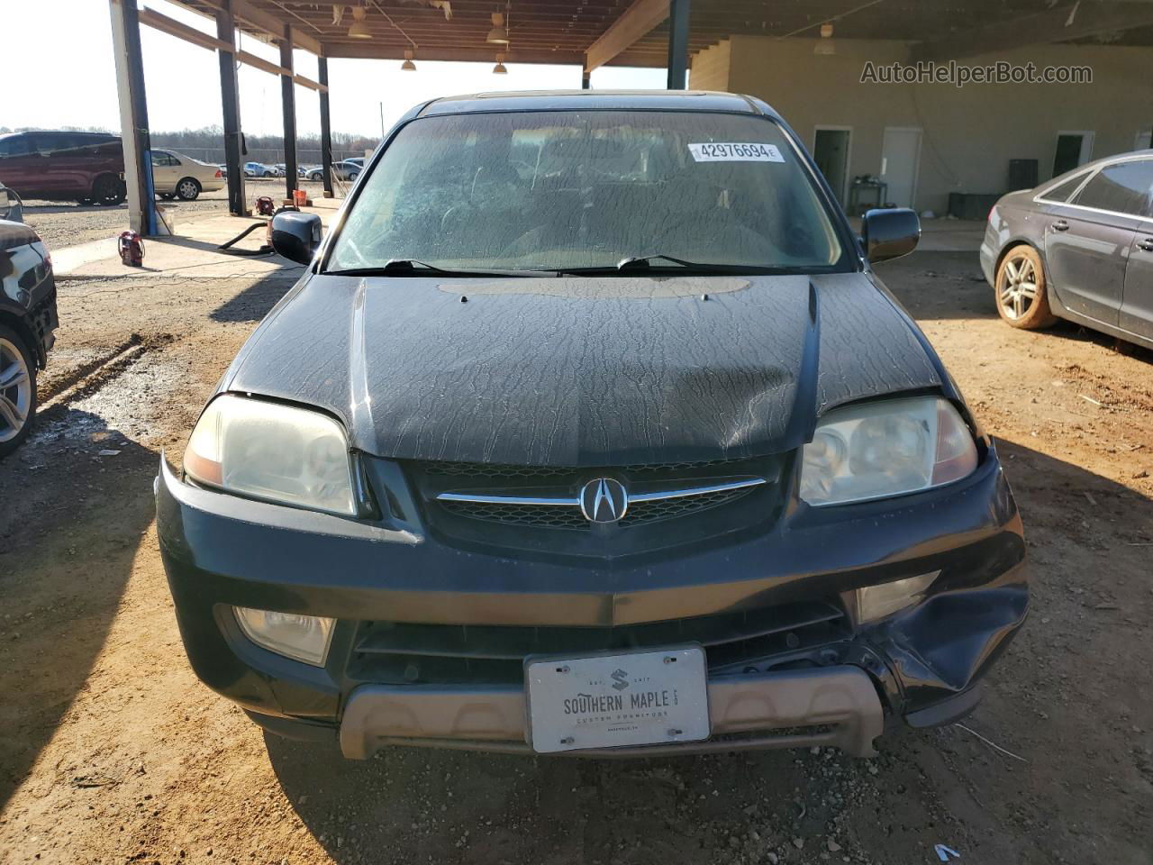 2002 Acura Mdx  Черный vin: 2HNYD18262H547057