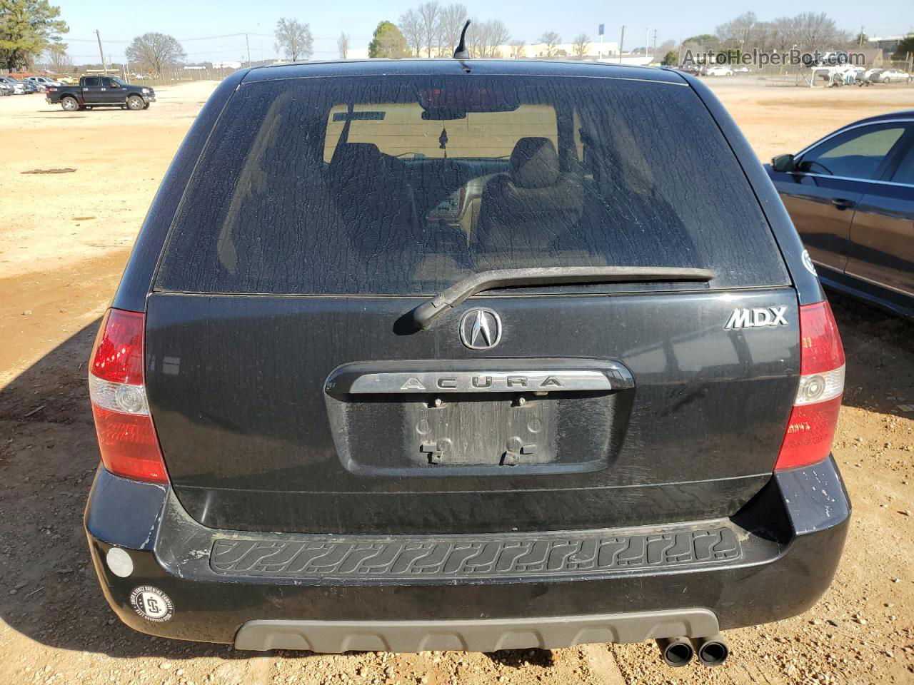 2002 Acura Mdx  Черный vin: 2HNYD18262H547057