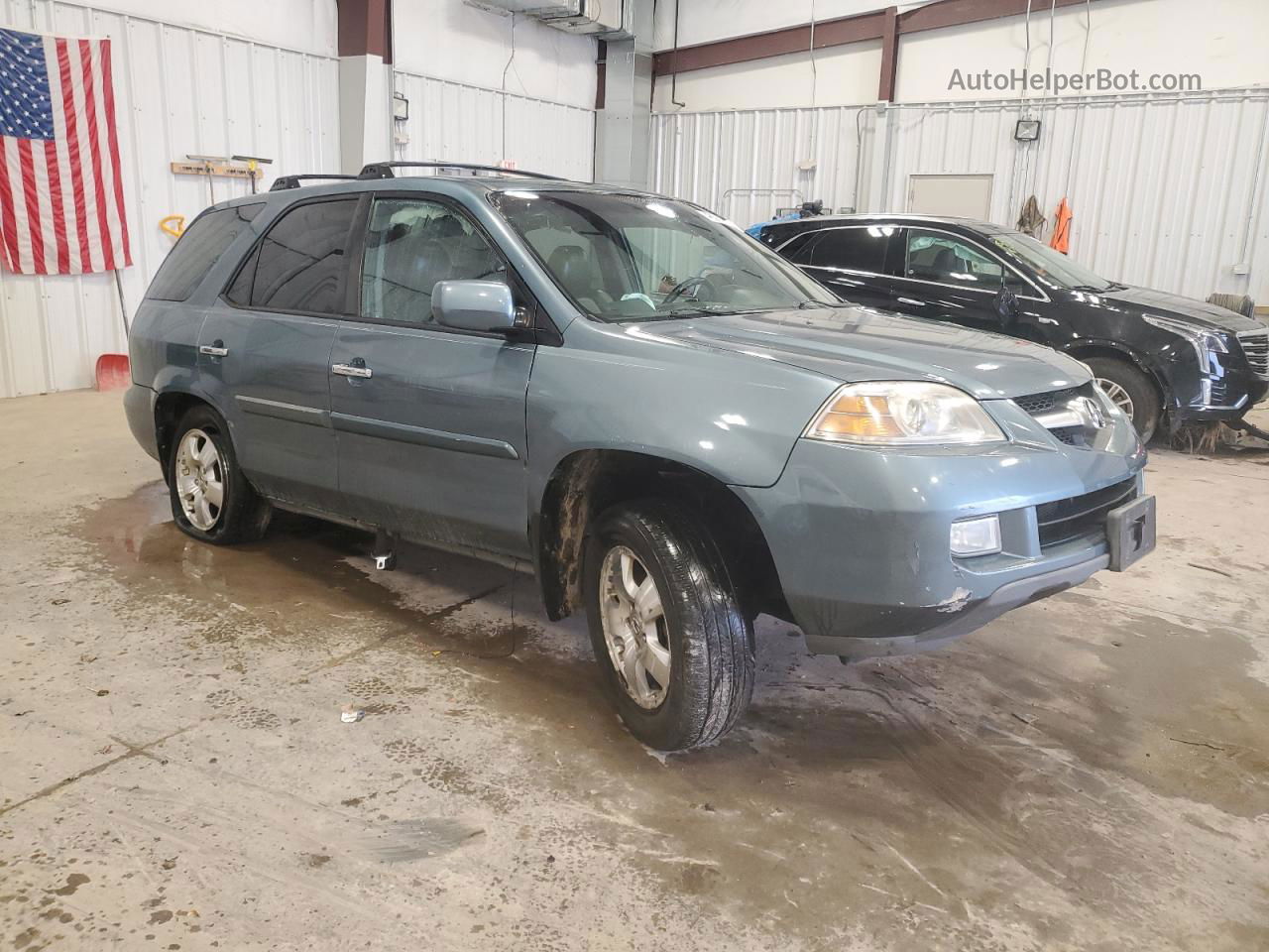 2005 Acura Mdx  Blue vin: 2HNYD18265H510238