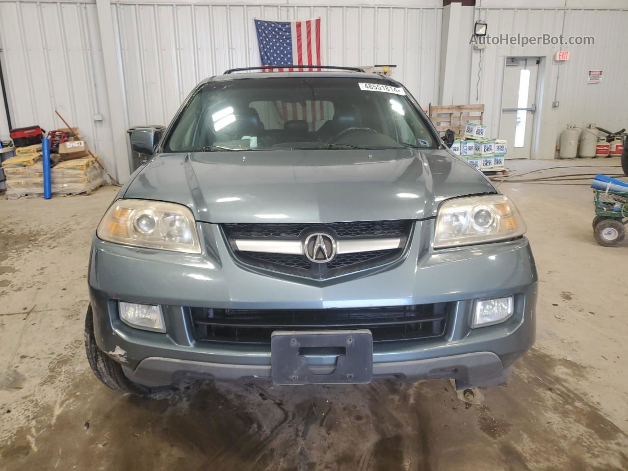 2005 Acura Mdx  Blue vin: 2HNYD18265H510238