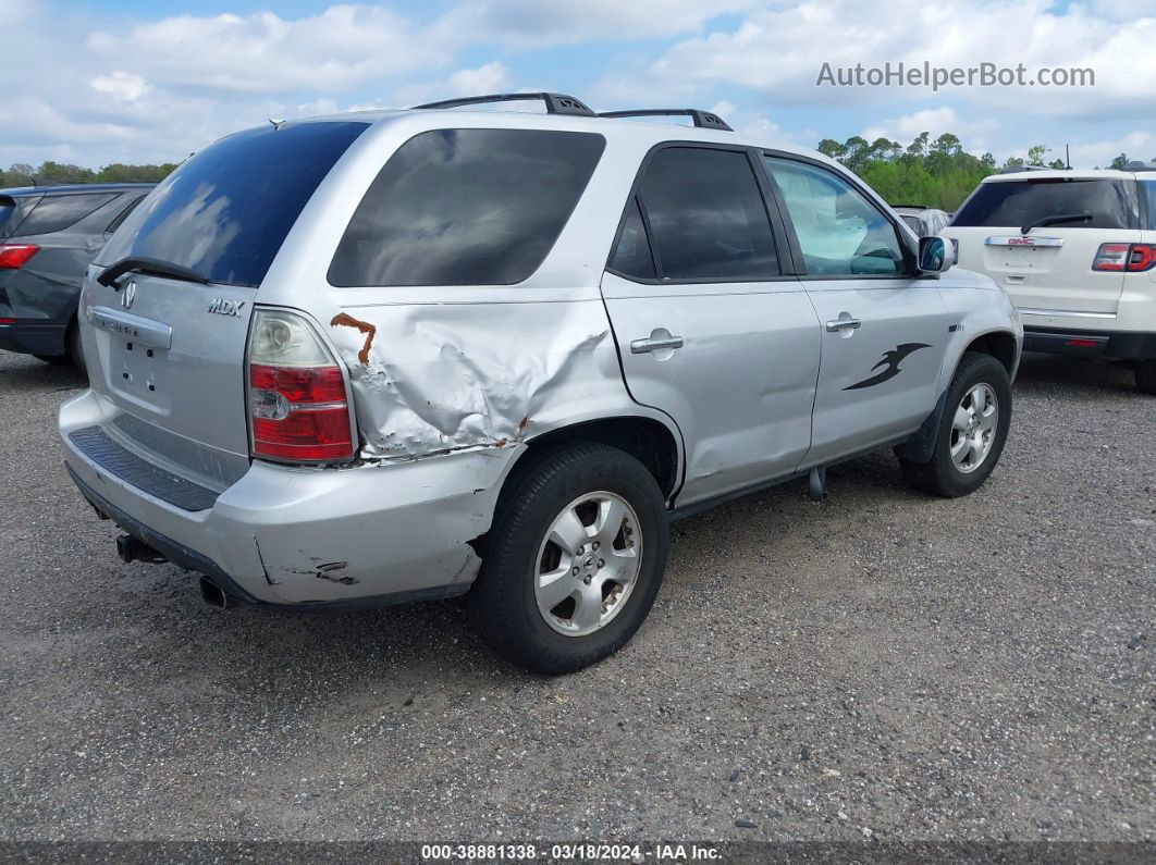 2005 Acura Mdx   Silver vin: 2HNYD18265H513351