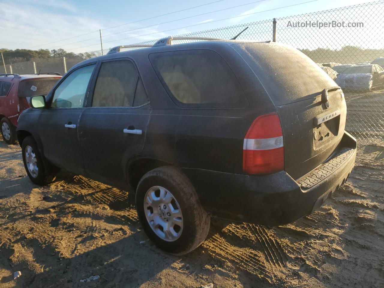 2002 Acura Mdx Black vin: 2HNYD18272H519851