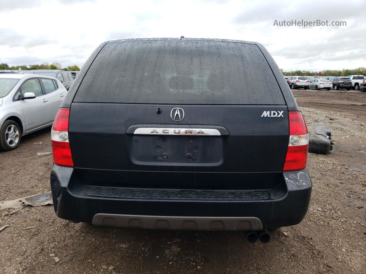 2002 Acura Mdx  Black vin: 2HNYD18272H523656