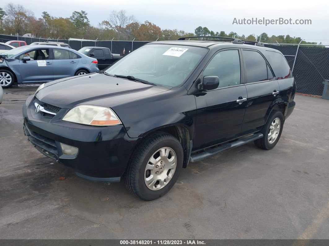 2002 Acura Mdx 3.5l (a5) Черный vin: 2HNYD18272H527903