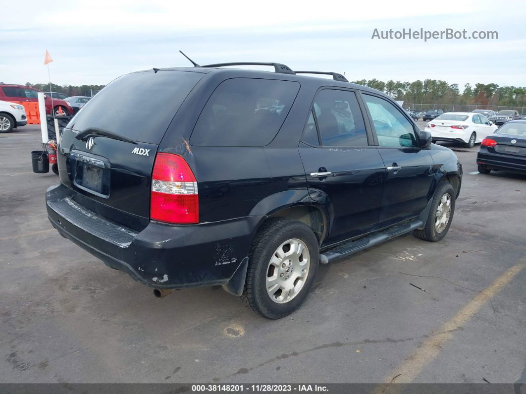 2002 Acura Mdx 3.5l (a5) Черный vin: 2HNYD18272H527903