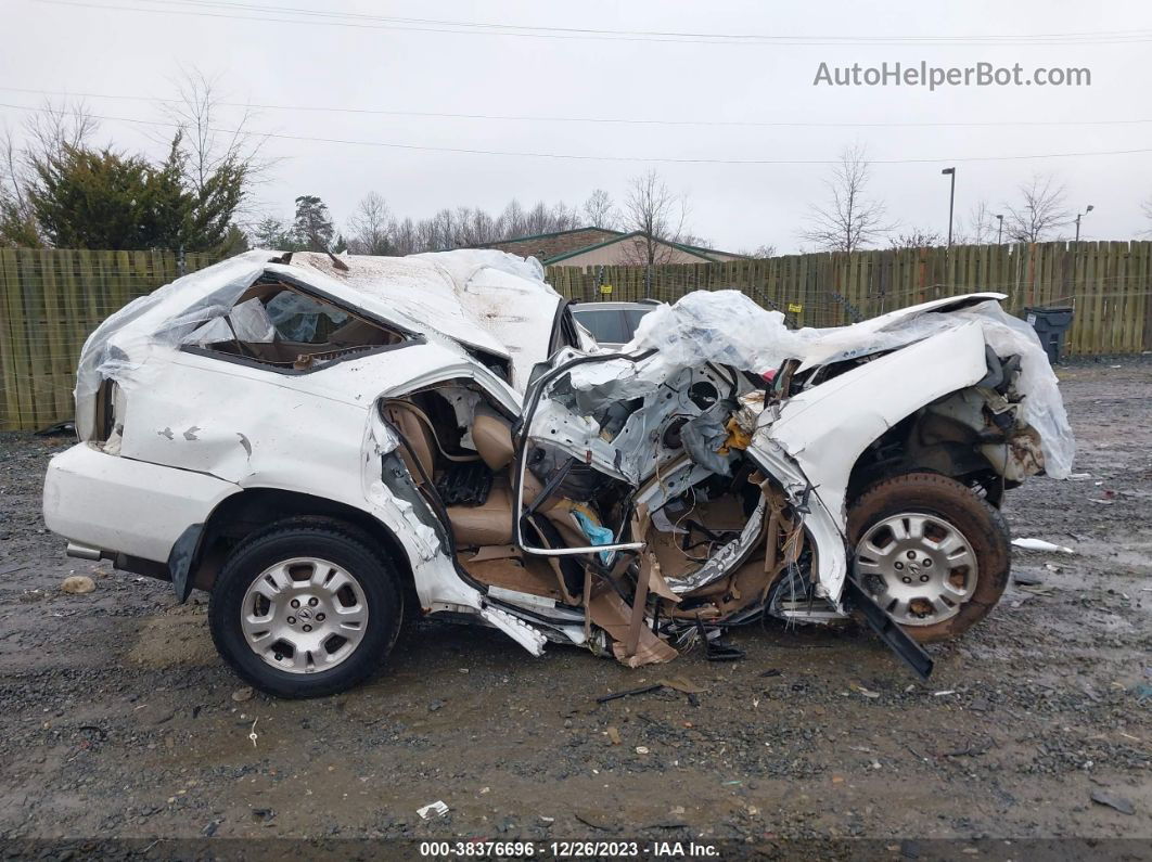 2002 Acura Mdx 3.5l (a5) White vin: 2HNYD18272H537444