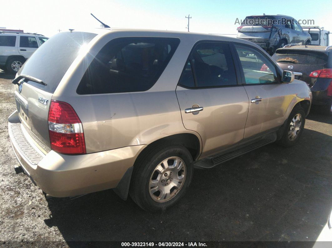 2002 Acura Mdx   Gold vin: 2HNYD18272H543566