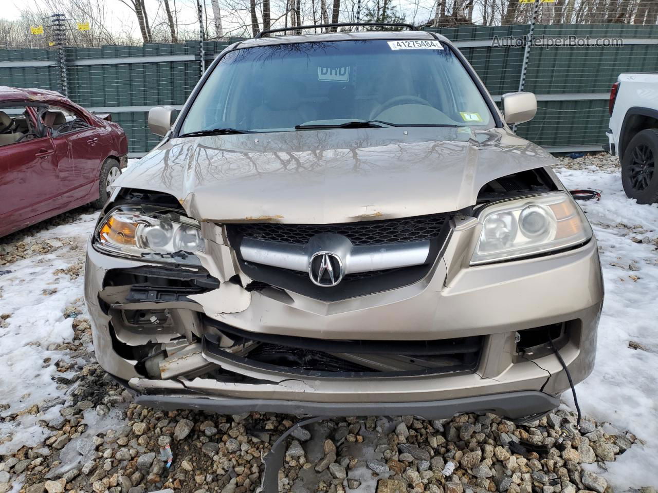 2005 Acura Mdx  Gold vin: 2HNYD18275H513942