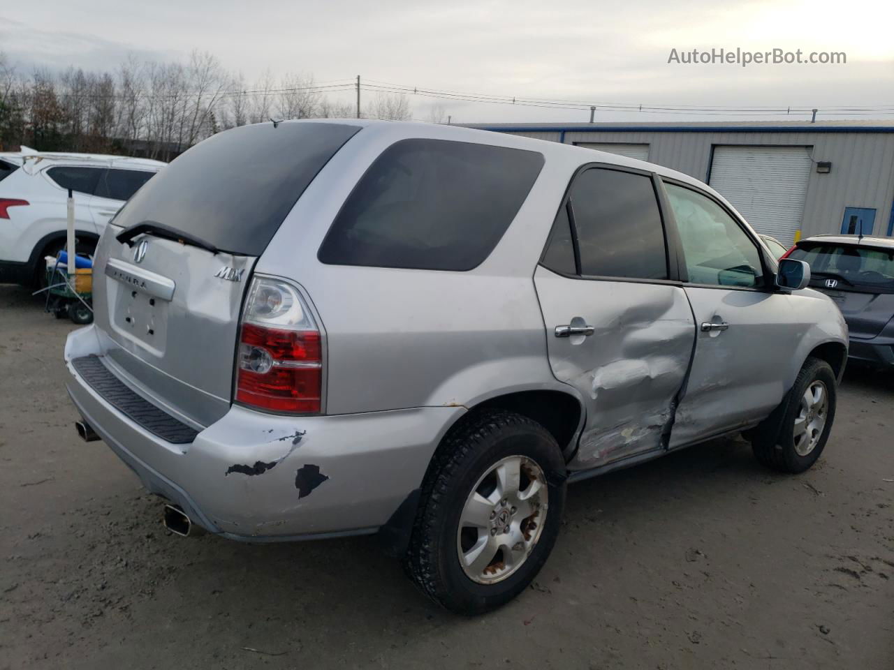 2005 Acura Mdx  Серебряный vin: 2HNYD18275H522754