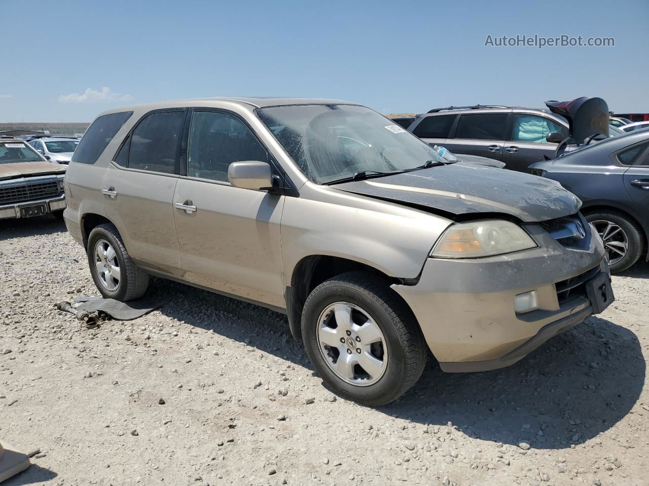 2005 Acura Mdx  Gold vin: 2HNYD18275H543202