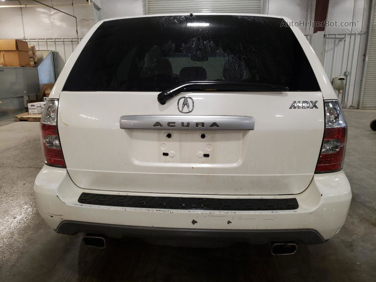 2005 Acura Mdx  White vin: 2HNYD18275H558248