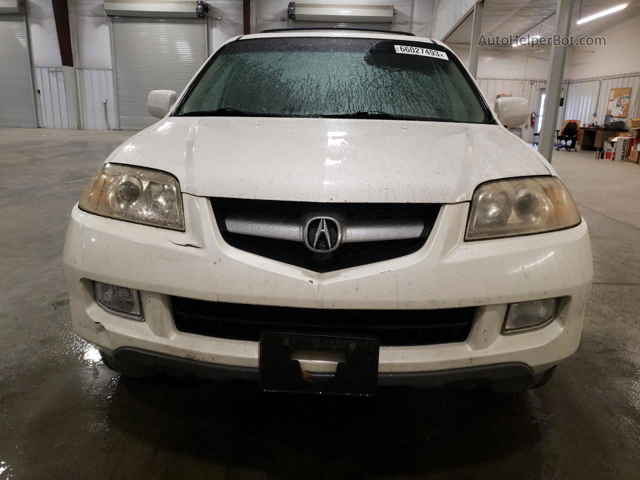 2005 Acura Mdx  White vin: 2HNYD18275H558248