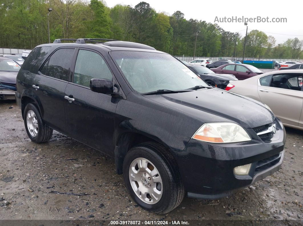 2002 Acura Mdx   Black vin: 2HNYD18282H513377